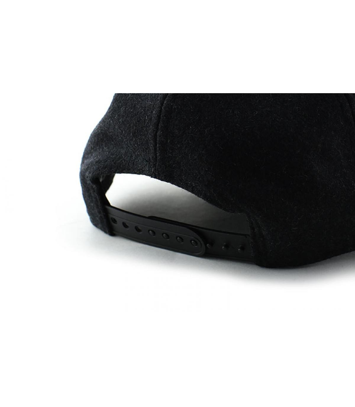 New Era Trucker NY Melton Metal black New Era Trucker NY Melton Metal black